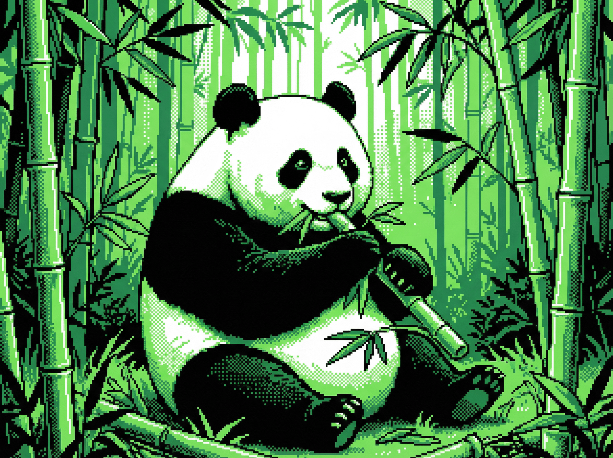 Pixel Panda