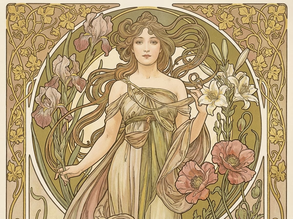 Art Nouveau Poster