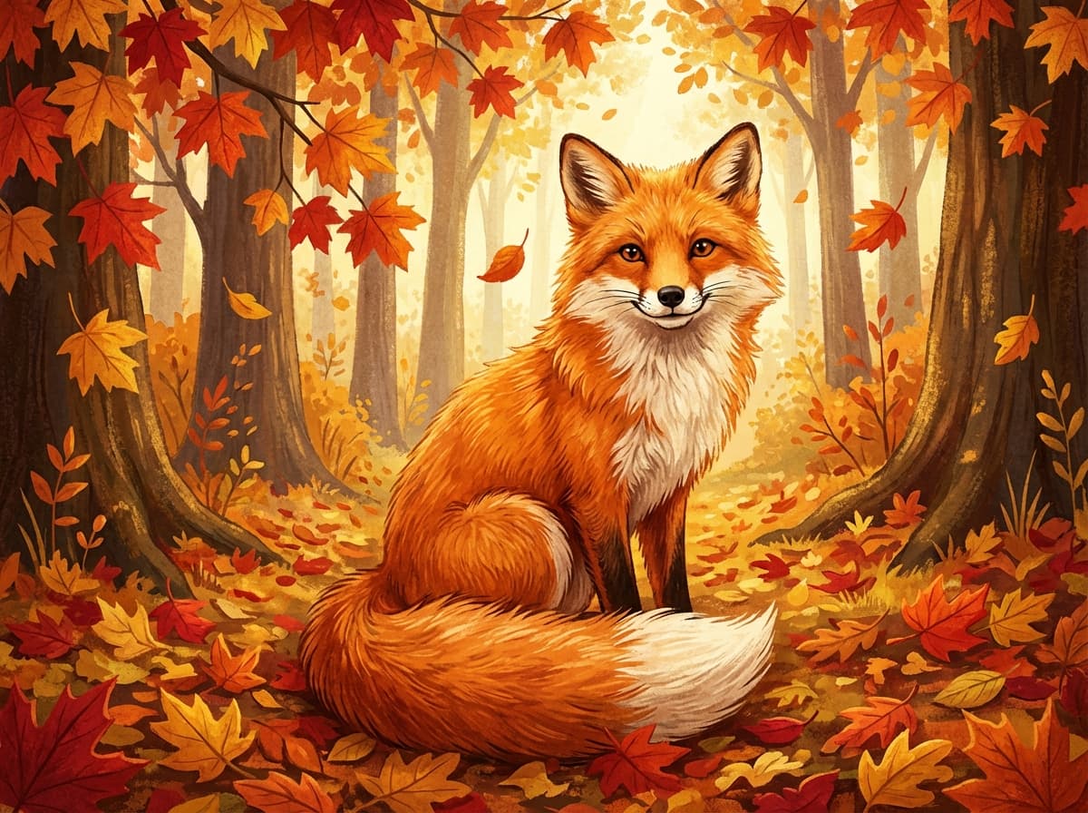 Fox in Autumn